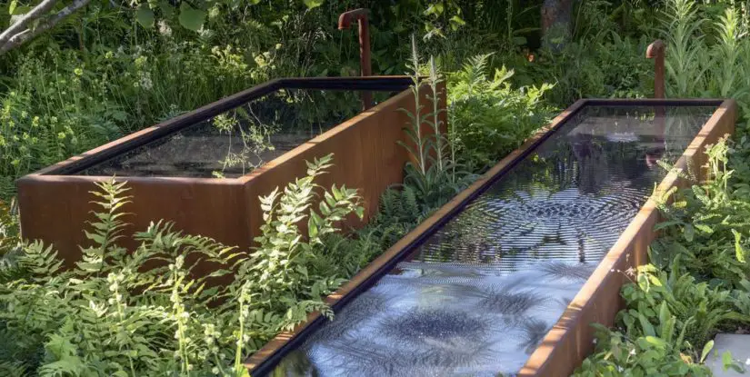Add an elevated water feature