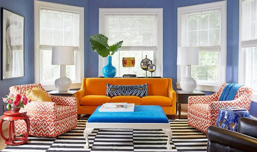 color texture living room